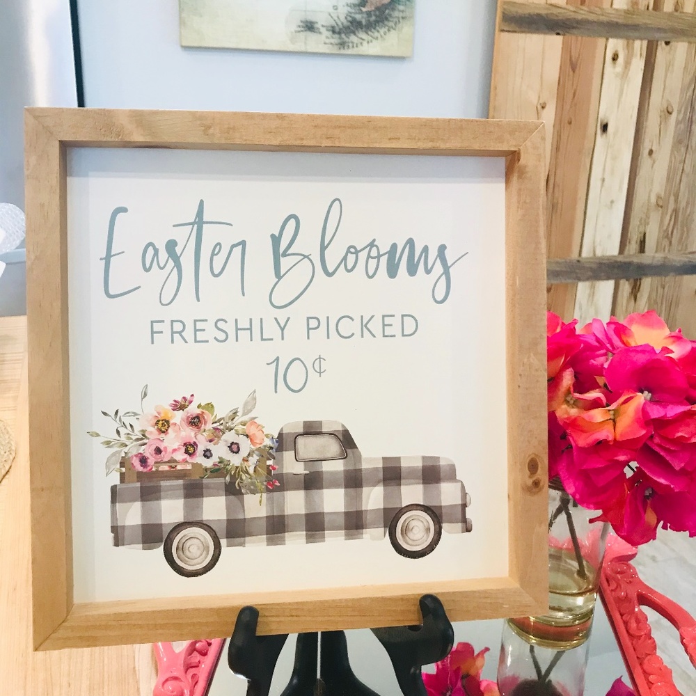🆕Easter Blooms Wall Art-NWOT